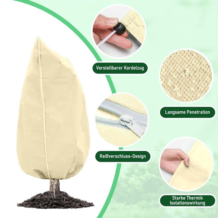 3szt TXBOBECO Zimowa osłona roślin