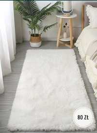 Nowy biały dywan 80x120
