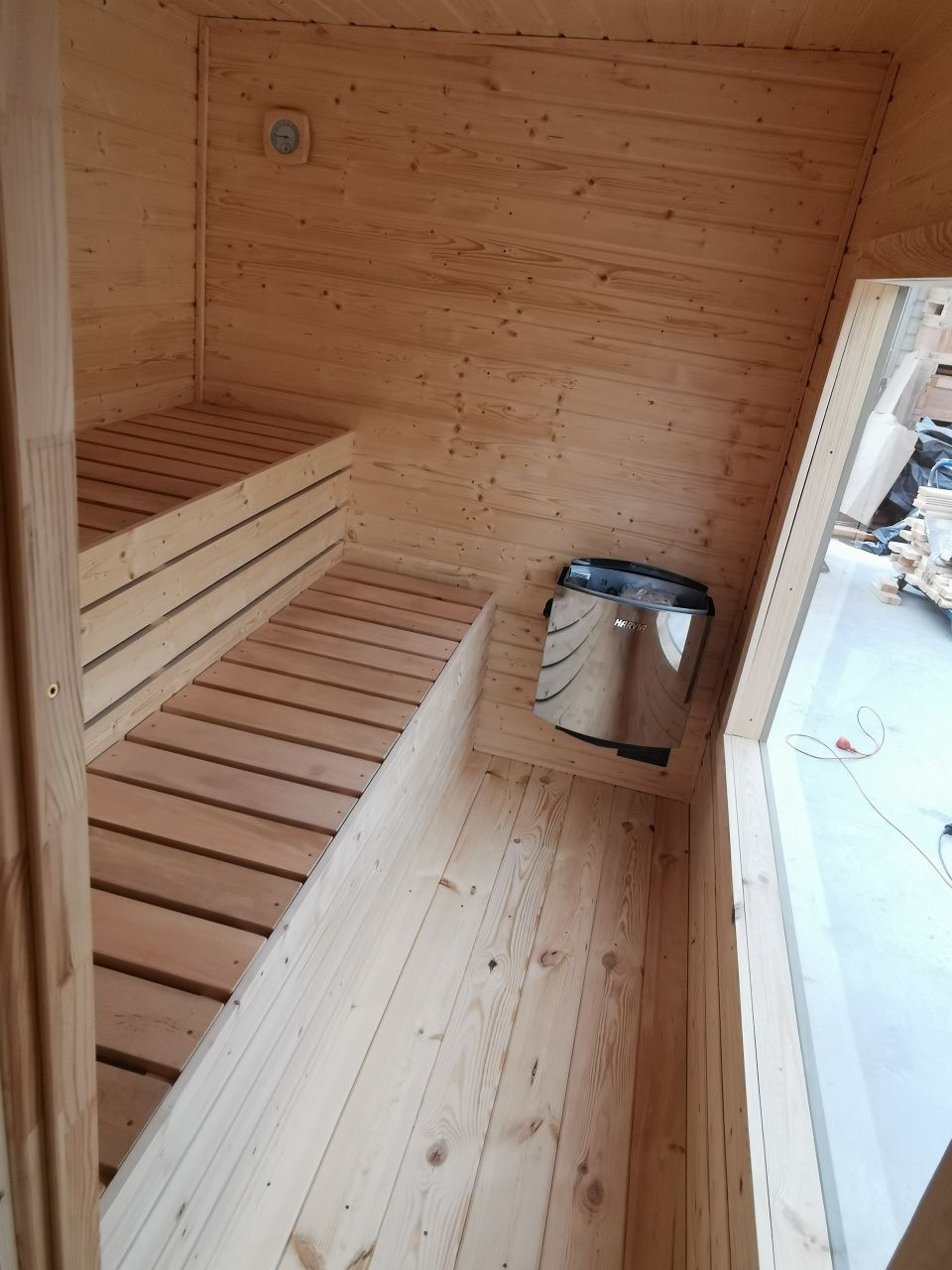 Sauna Ogrodowa Ocieplona wełną + Piec Hit! Leasing Raty  
3,5mSaun