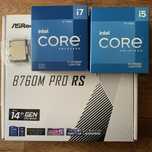 Мат пл B760m Pro RS (DDR5)+Wi-Fi 6, BT 5.3/ проц i5-12400F