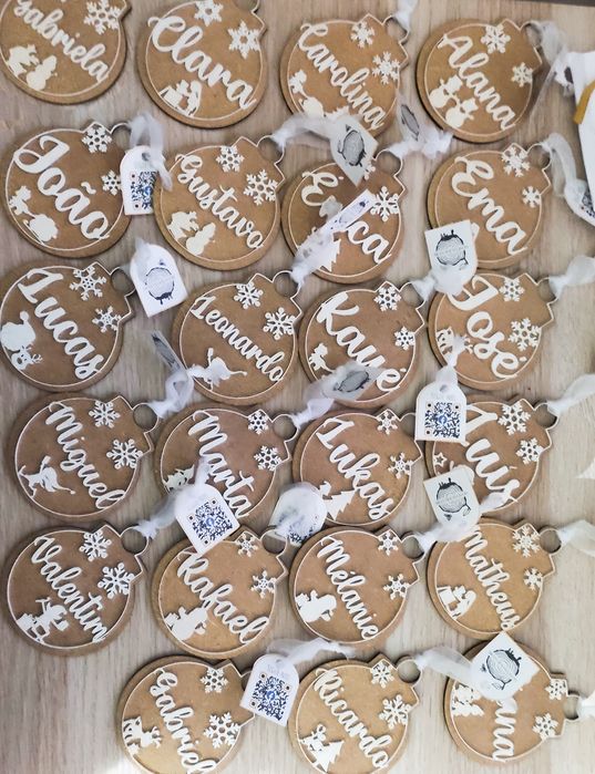 Bolas de Natal personalizadas