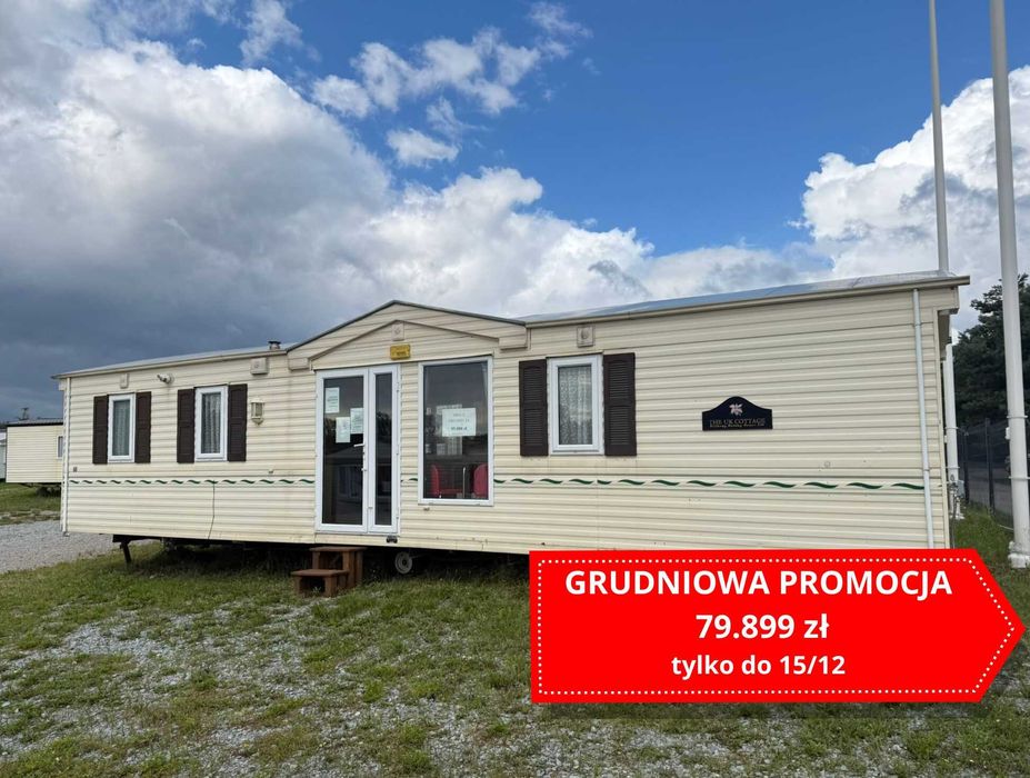 CAŁOROCZNY domek holenderski Willerby Cottage T1459 TRANSPORT GRATIS!