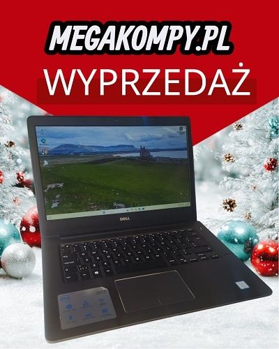 Laptop DELL gwar. 3mce /8GB Ram/dysk SSD 256GB/bateria 4,5h/Windows 11