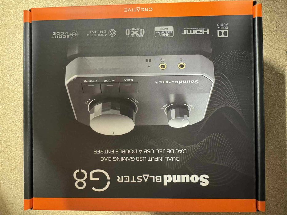 Creative Karta dźwiękowa Sound Blaster G8