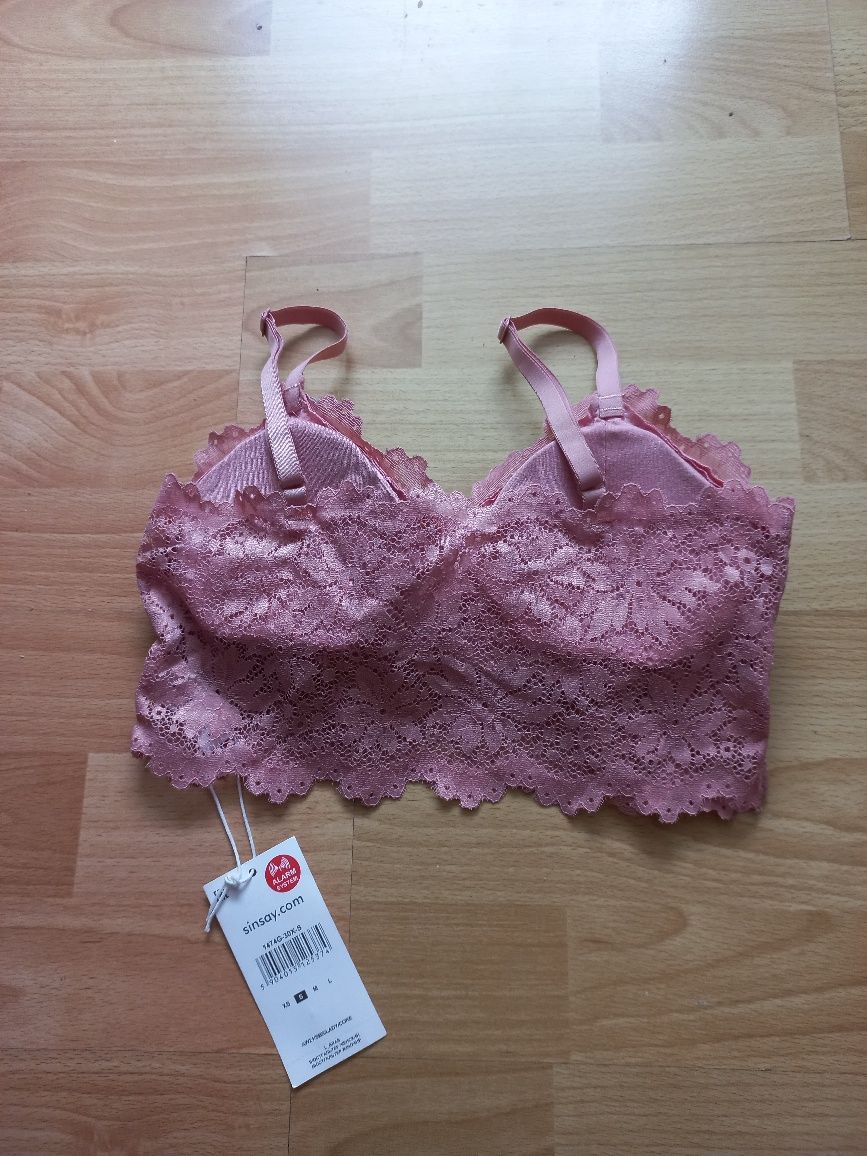 Nowy biustonosz koronkowy bralette rozmiar S