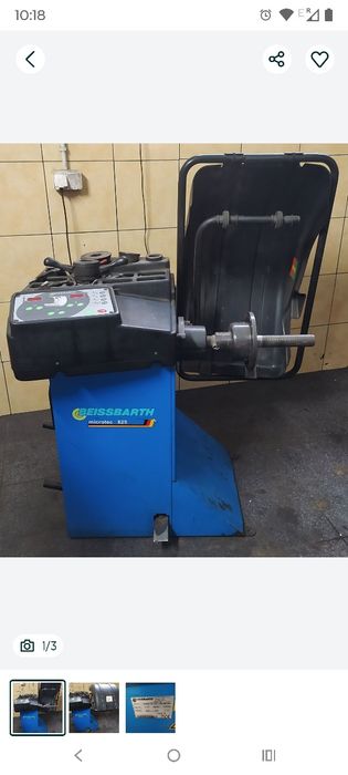 Wyważarka do kół BEISSBARTH Microtec 825