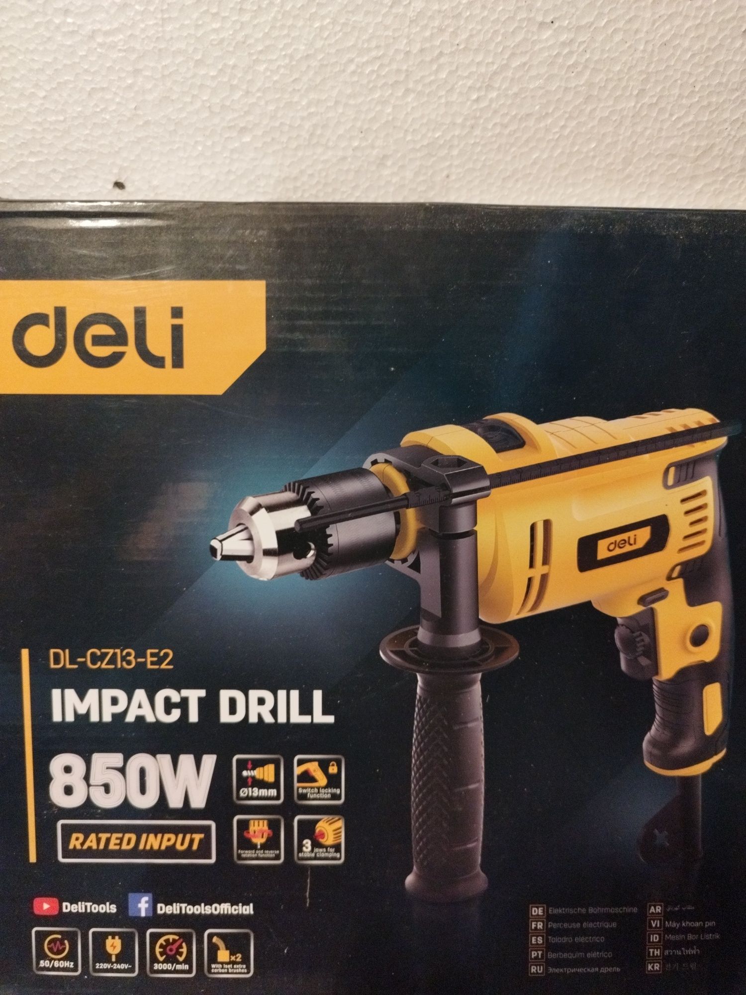 Wiertarka Deli Impact Drill