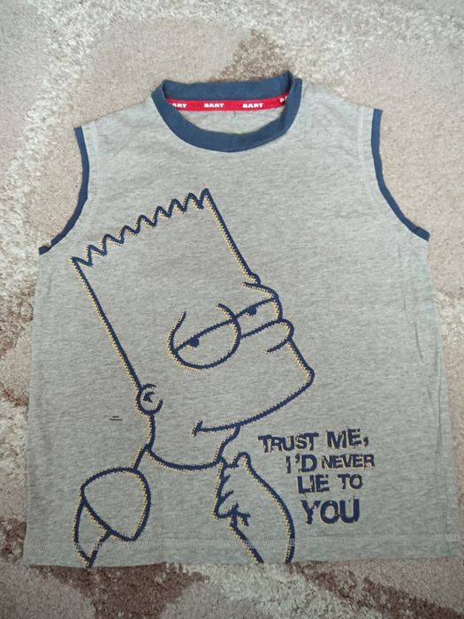 Bluzka bez rękawów Bart