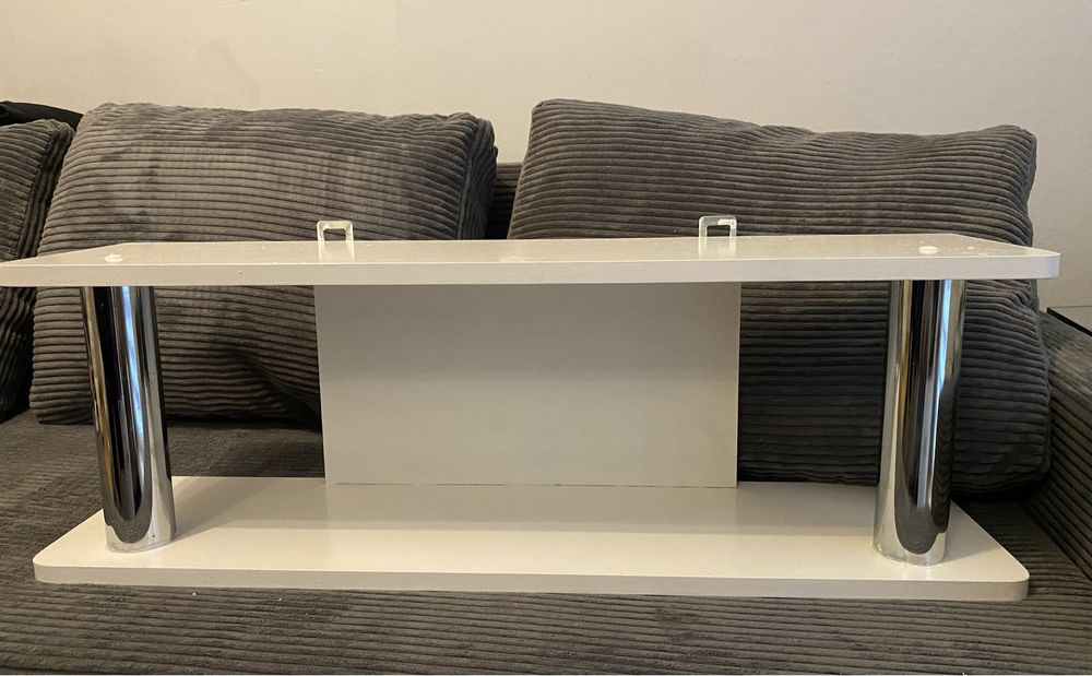 Półka wisząca biała