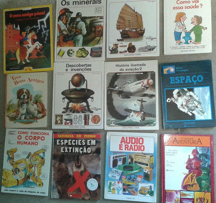 Livros Antigos Infantis