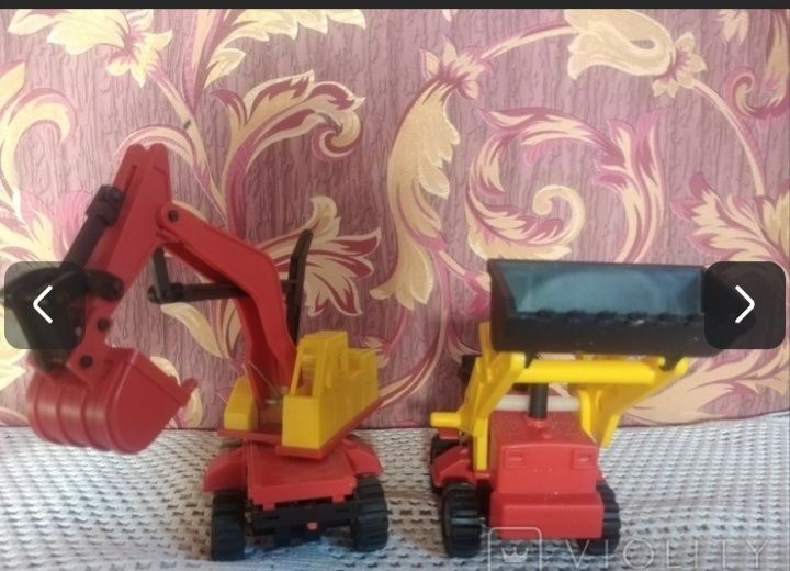 Детские экскаваторы времен СССР. (2 шт)