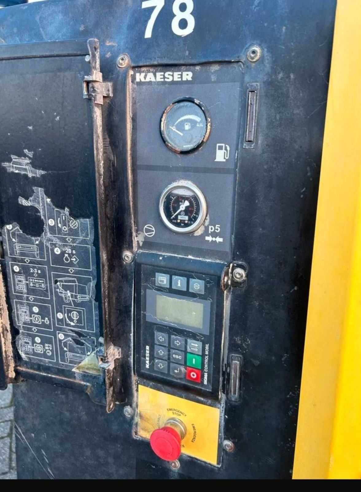 Гвинтовий дизельний компресор Kaeser М171 як Atlas Copco 2019 року