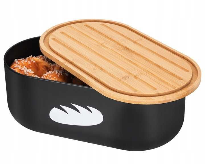 Zestaw Chlebak i 3 pojemniki na kawę herbatę cukier Powystawowy