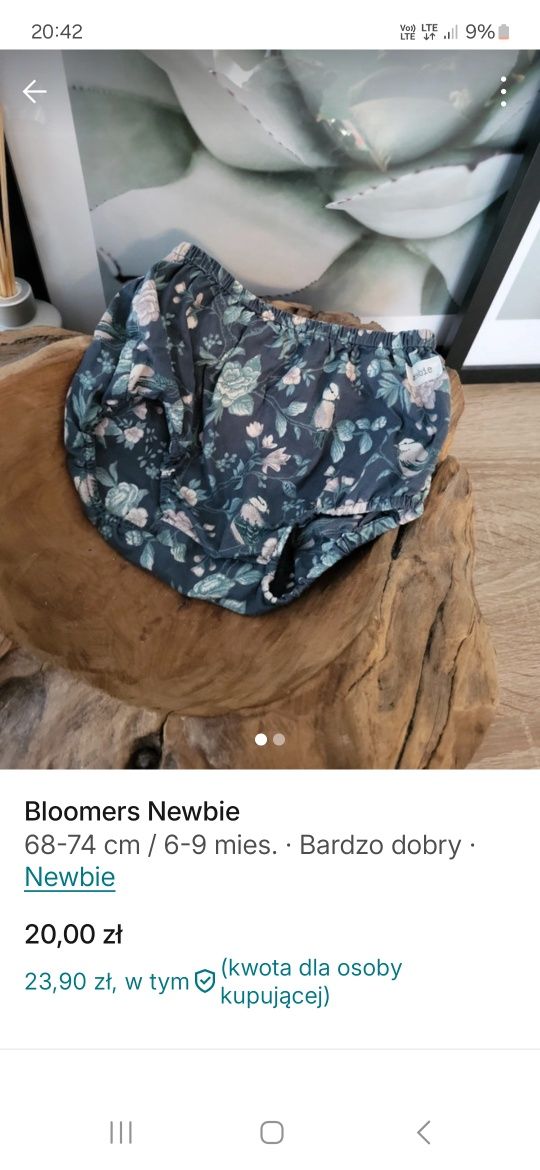 Bloomers Newbie kwiatowy print