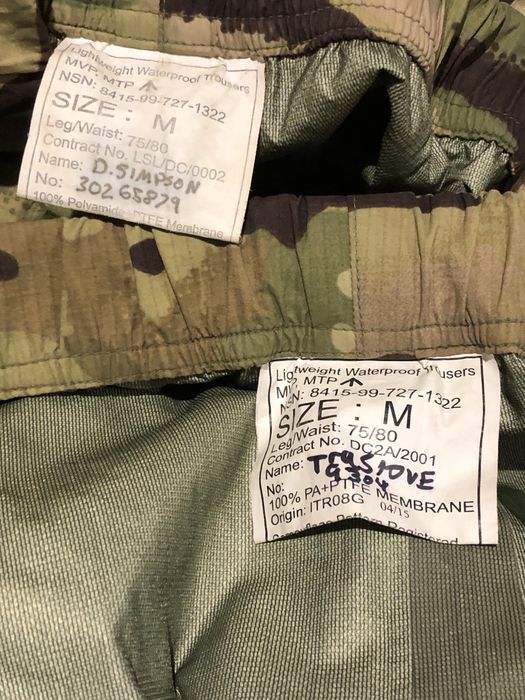 Штани MTP( Gore-tex)