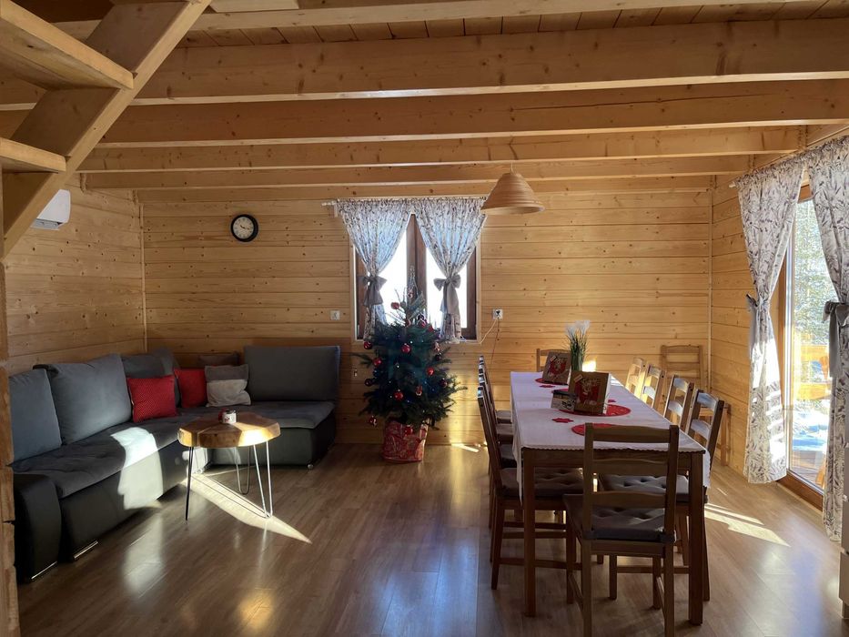 Domek drewniany 10 osobowy w Karpacz -Kowary, sauna, plac zabaw grill