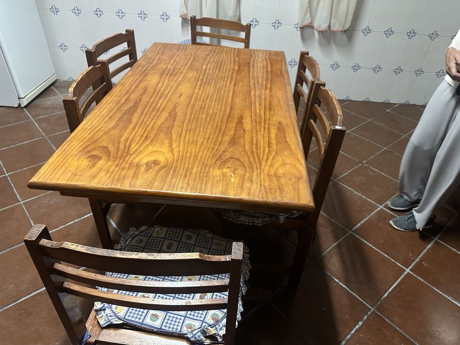Mesa de salar de jantar (conjunto completo)