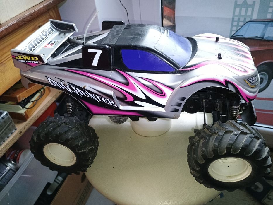 Zdalnie sterowany tamiya rc dual Hunter