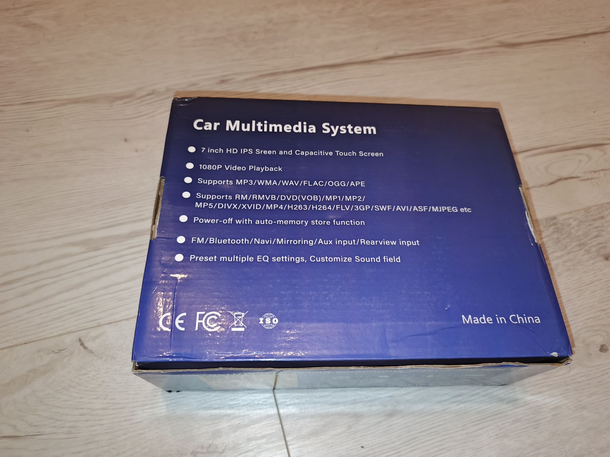 Radio multimedialne 1 Din - 7 w 1 Nowe