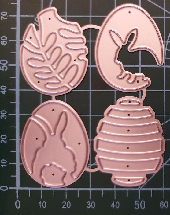 1710. Wykrojnik jajka wielkanoc scrapbooking