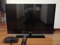 Telewizor SONY LCD 32 cale + pilot + dekoder DVBT2