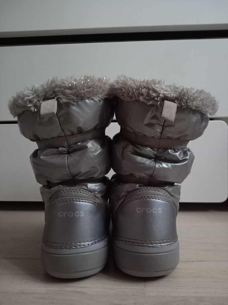 Buty (śniegowce) dziecięce, r. 30-31, Crocs