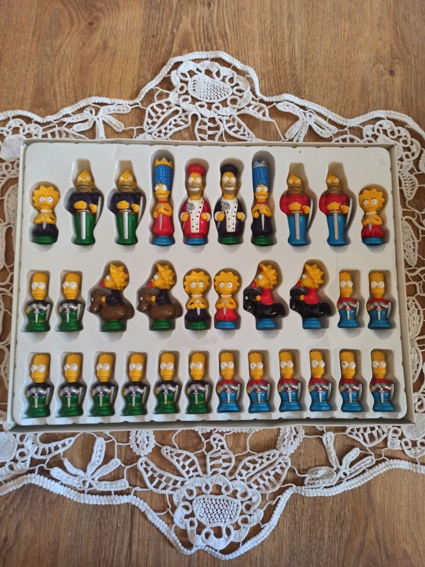 Gra w szachy 3-D Simpsons 1992 r