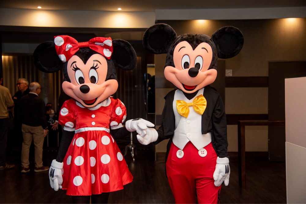 Mascotes Mickey e Minnie