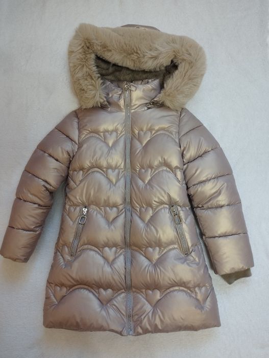 Зимова куртка, курточка, плащик на дівчинку