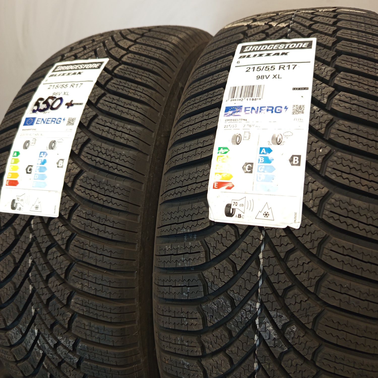 215/55R17 Bridgestone Blizak 215/55R17