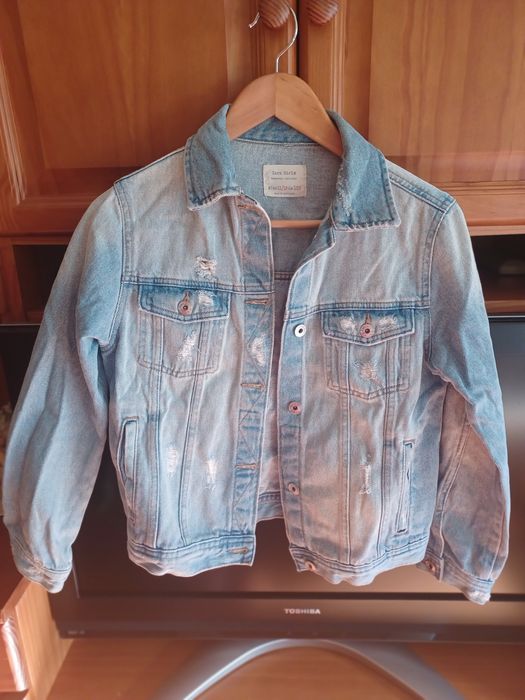 Casaco de ganga criança