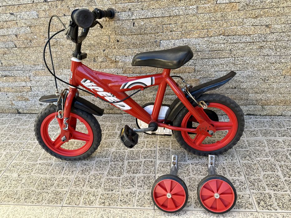 Bicicleta criança com rodinhas excelente estado