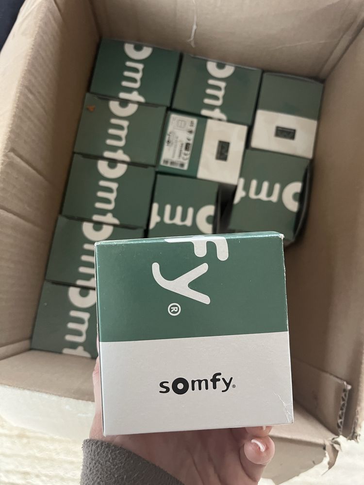 Przełącznik Somfy Smoove Uno WT 5P pięciopozycyjny roletowy