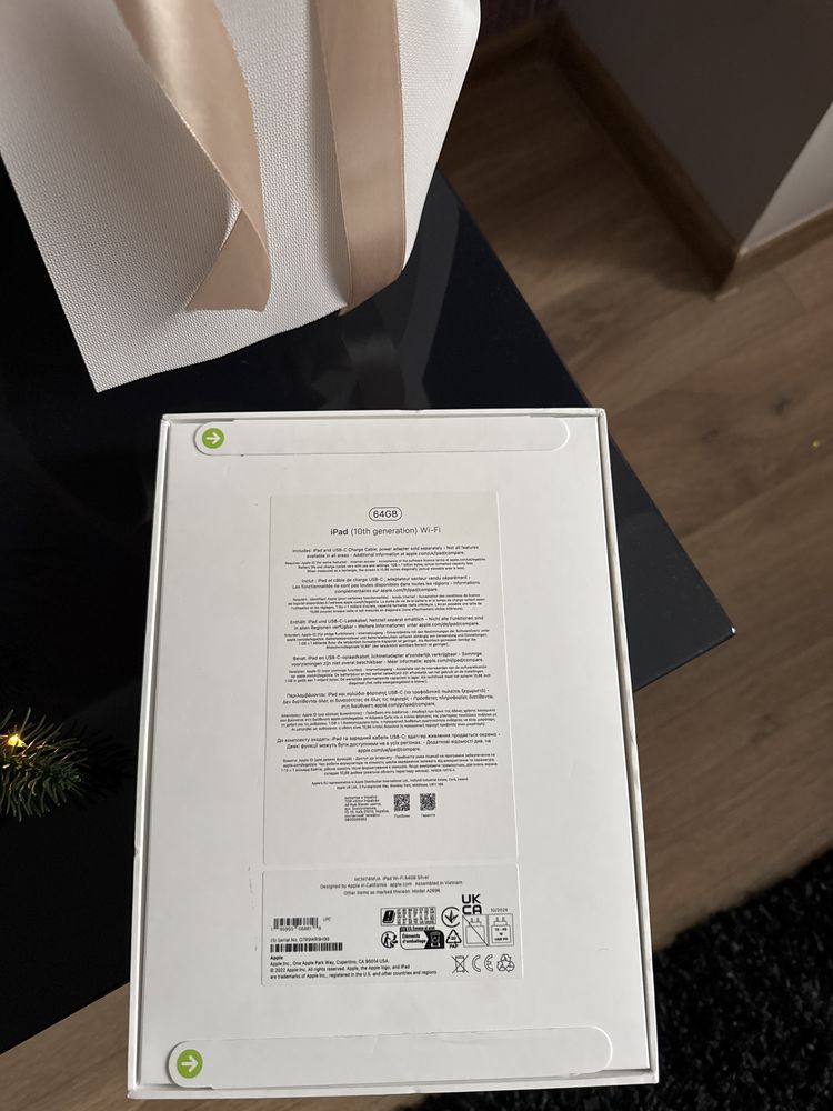 Планшет Apple iPad 10.9'' (10 Gen) WiFi 64GB (MCM74) Silver