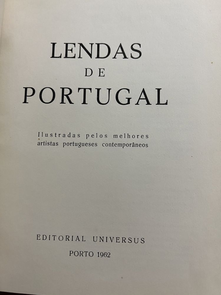 Lendas Portugal Gentil Marques 5 volumes