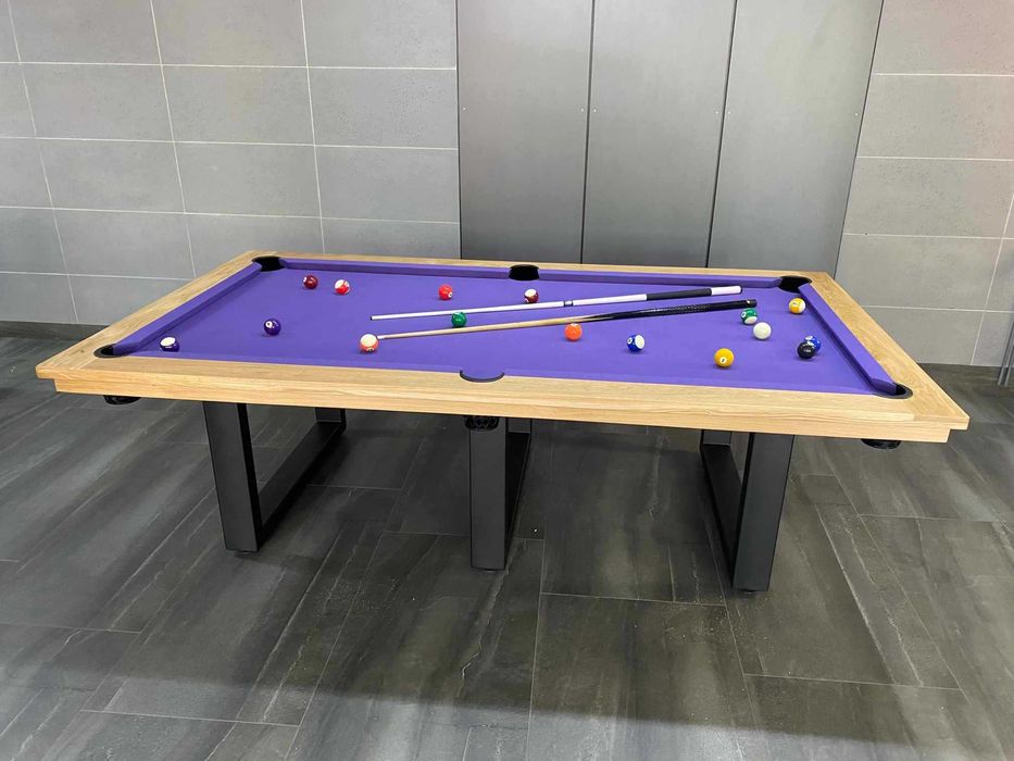 Stół Bilardowy BERGAMO 8 ft   z  blatem nakrywającym