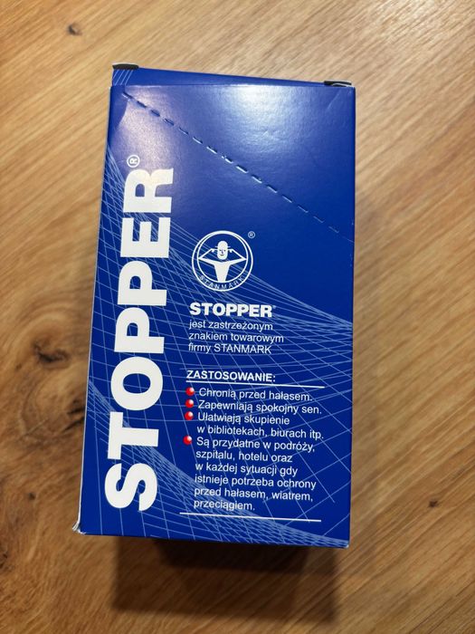 STOPPER Zanmark zatyczki do uszu stopery 10 szt.