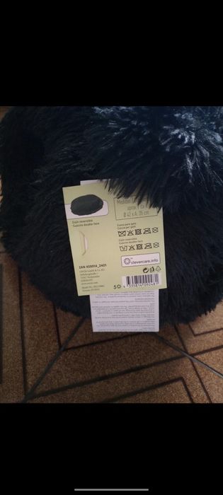 Casa de Gato Preta Nova – Nunca usada, ainda com etiquetas