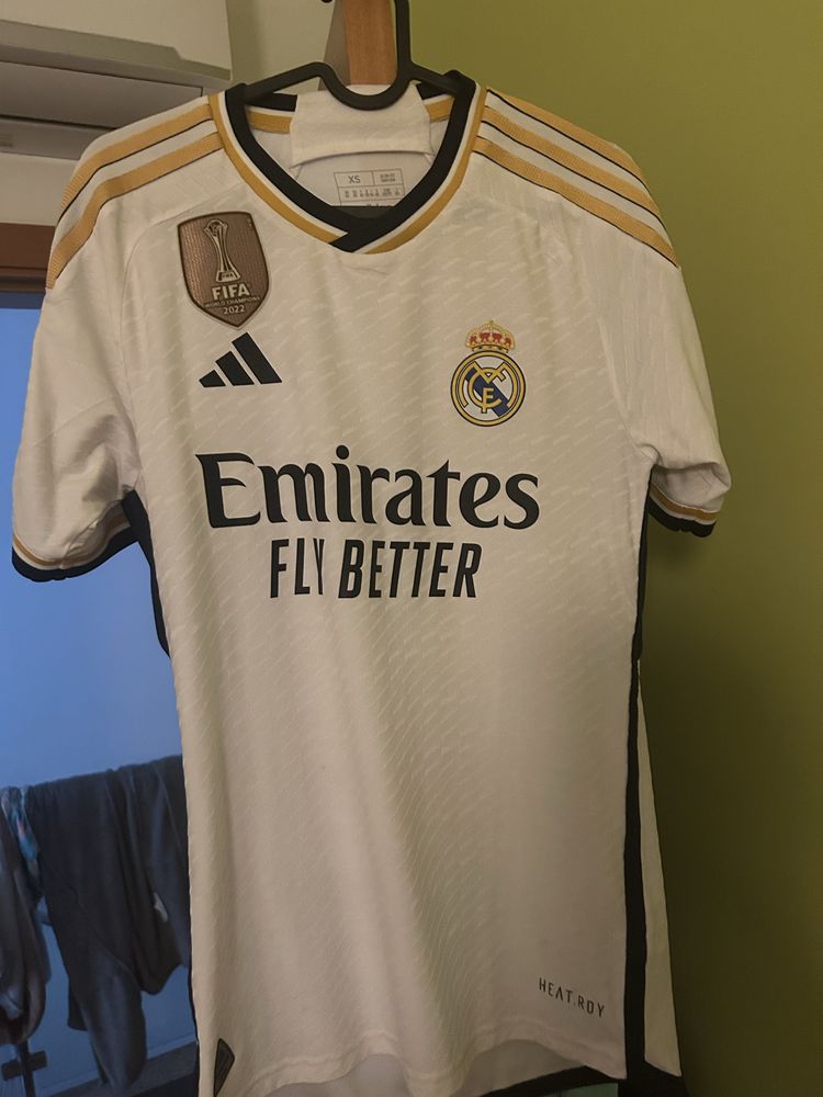Camisola real madrid 23/24 versao player tamanho XS