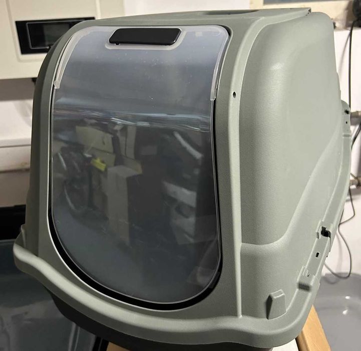 OUTLET KUWETA Kryta Dla Kota Toaleta ROMEO MAXI 68x43x46,5 ECO Zielona