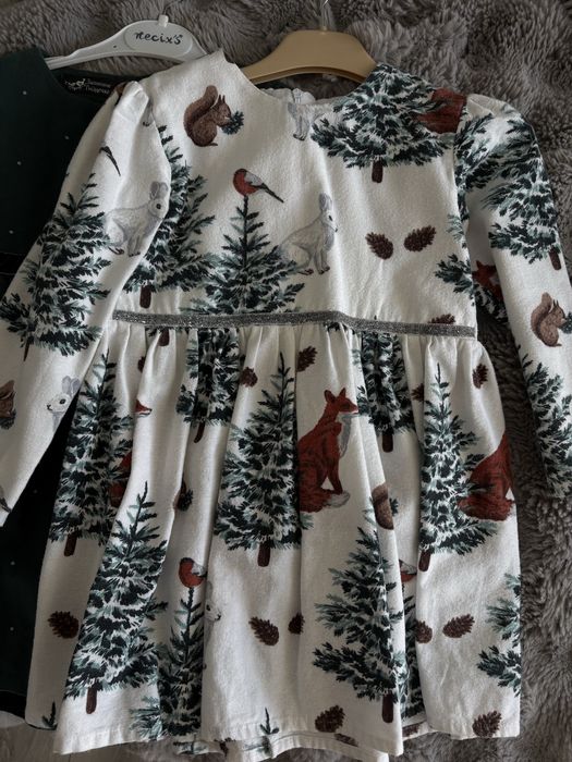 Сукня з фланелі, тепла, святкове плаття, новорічна сукня