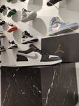 Кросівки Air Jordan 1 Low 'Black Medium Grey'