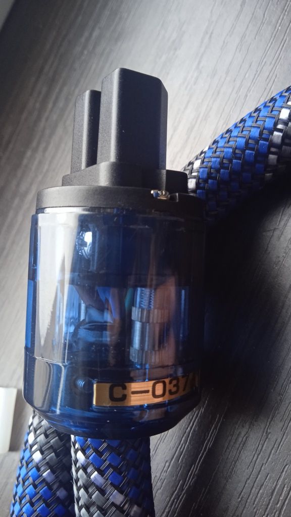 Сетевой кабель YY Audio HiFi OCC power cord 1 метр