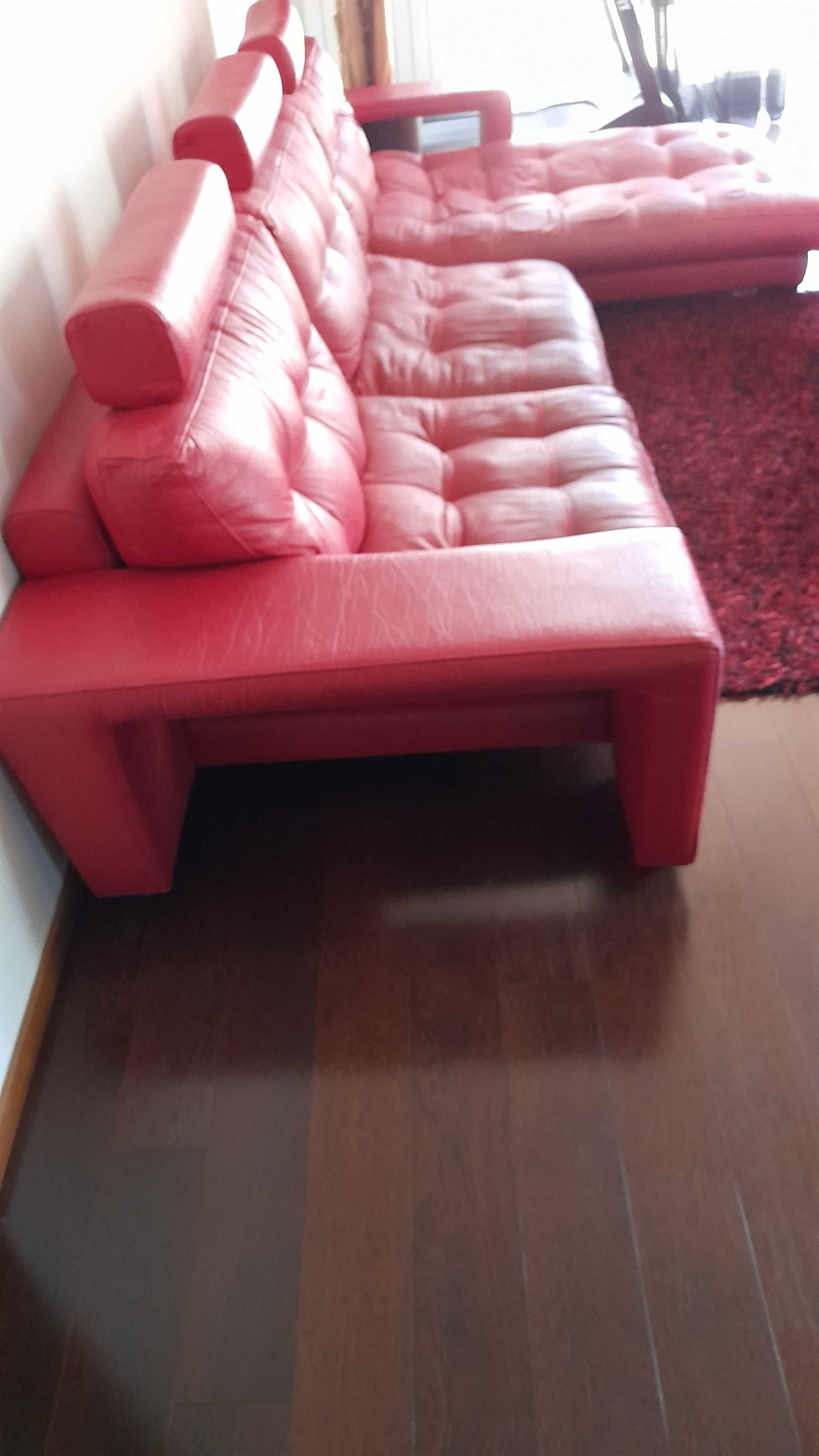 Sofá com chaise longue 3,70 m