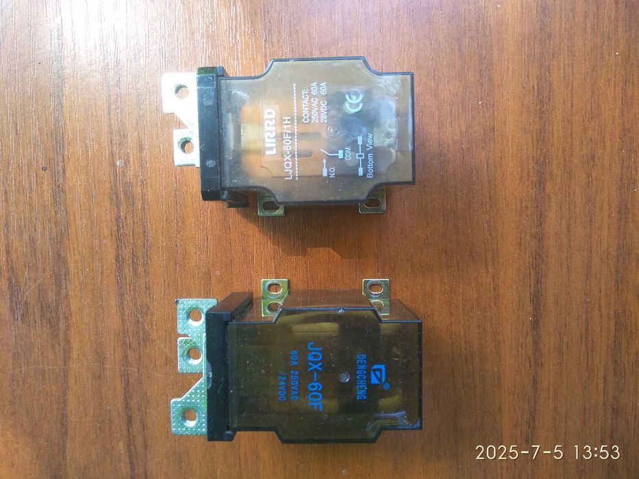 РЕЛЕ  60 А  12 В та 220 в (сонячні панелі) ОЛХ доставка