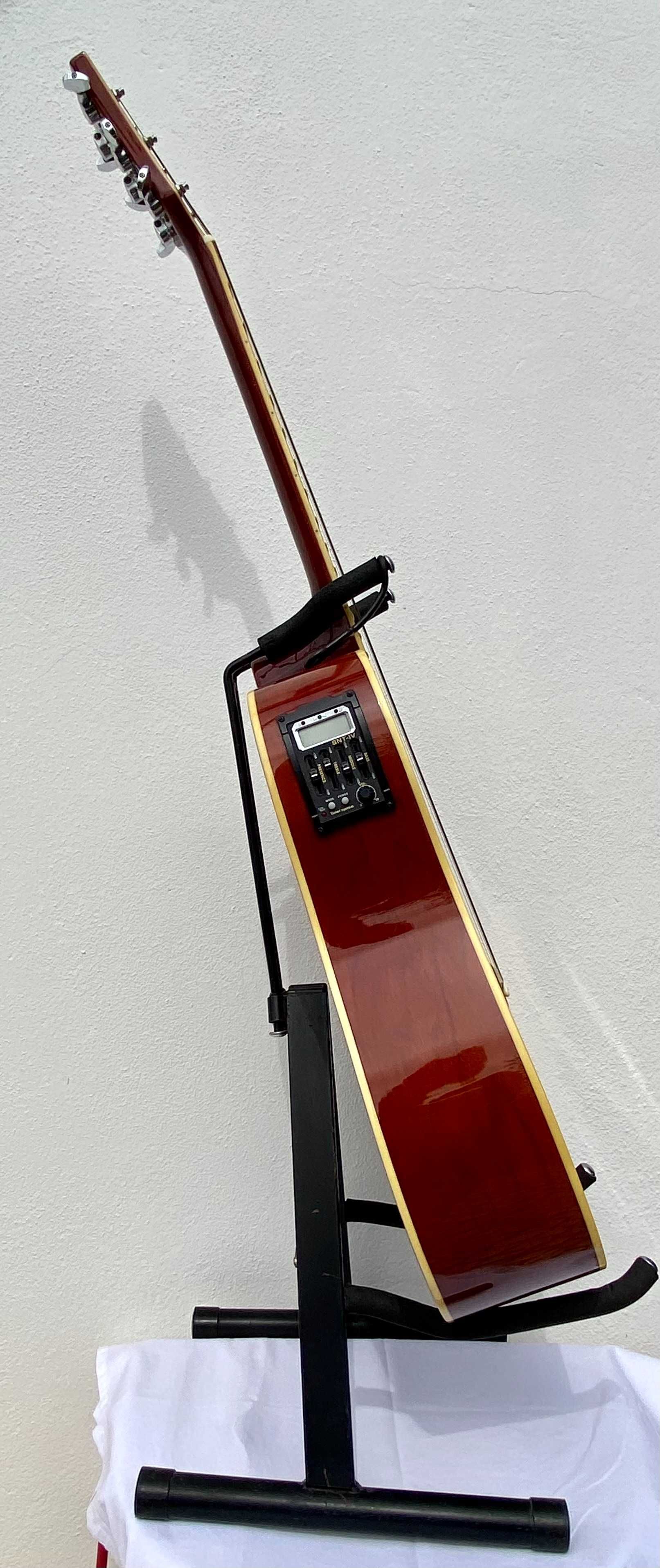 Guitarra Flame Pro DG 200 CE N guitarra electro-acústica
