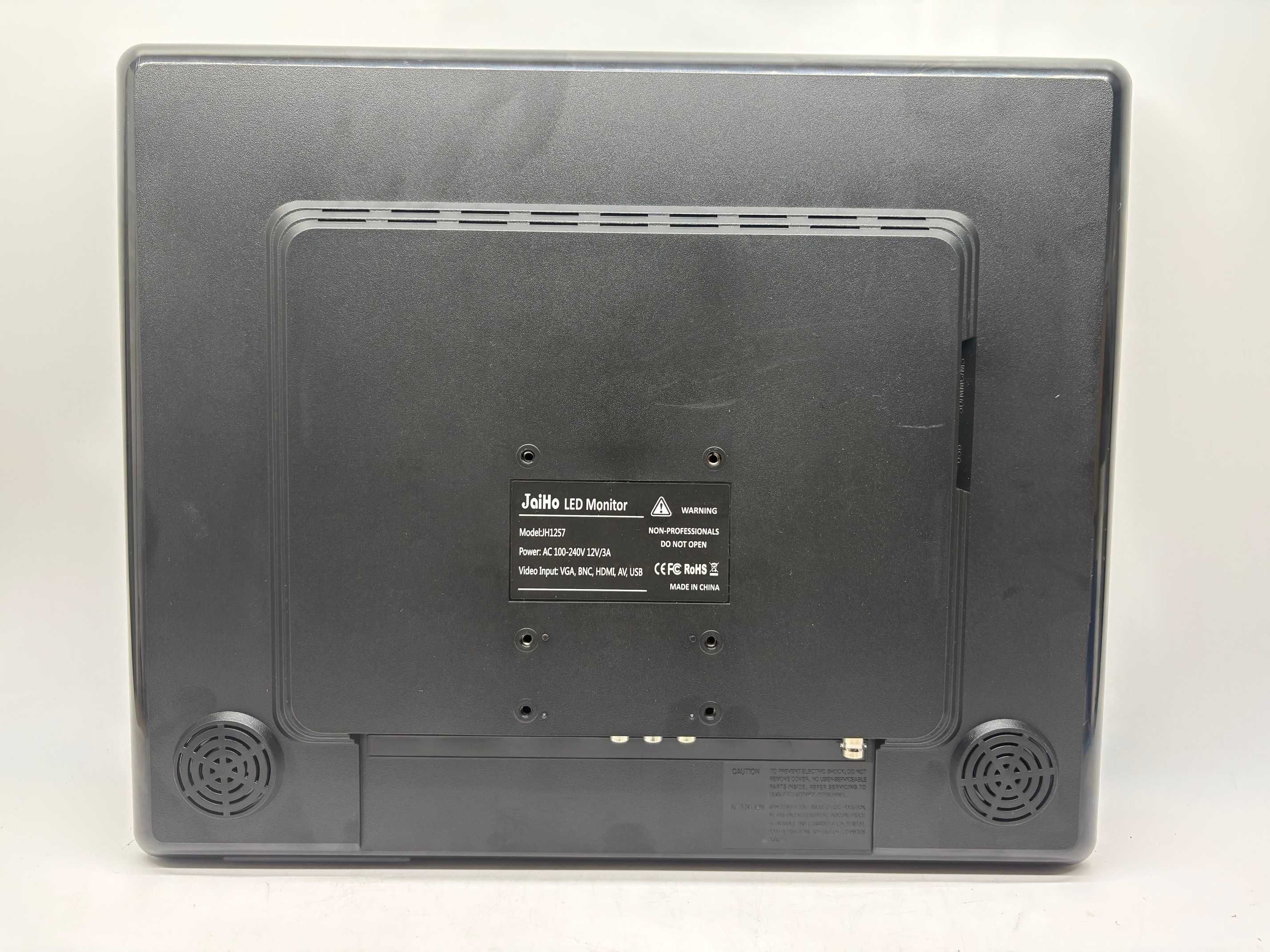 JaiHo 19 cali Panoramiczny monitor LCD VESA, HDMI/VGA/BNC/AV/USB CCTV