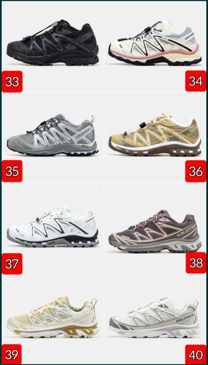 БЕЗ ПЕРЕДПЛАТИ‼️Кросівки Salomon XT-6 / Термо, Gore-Tex / 36-46