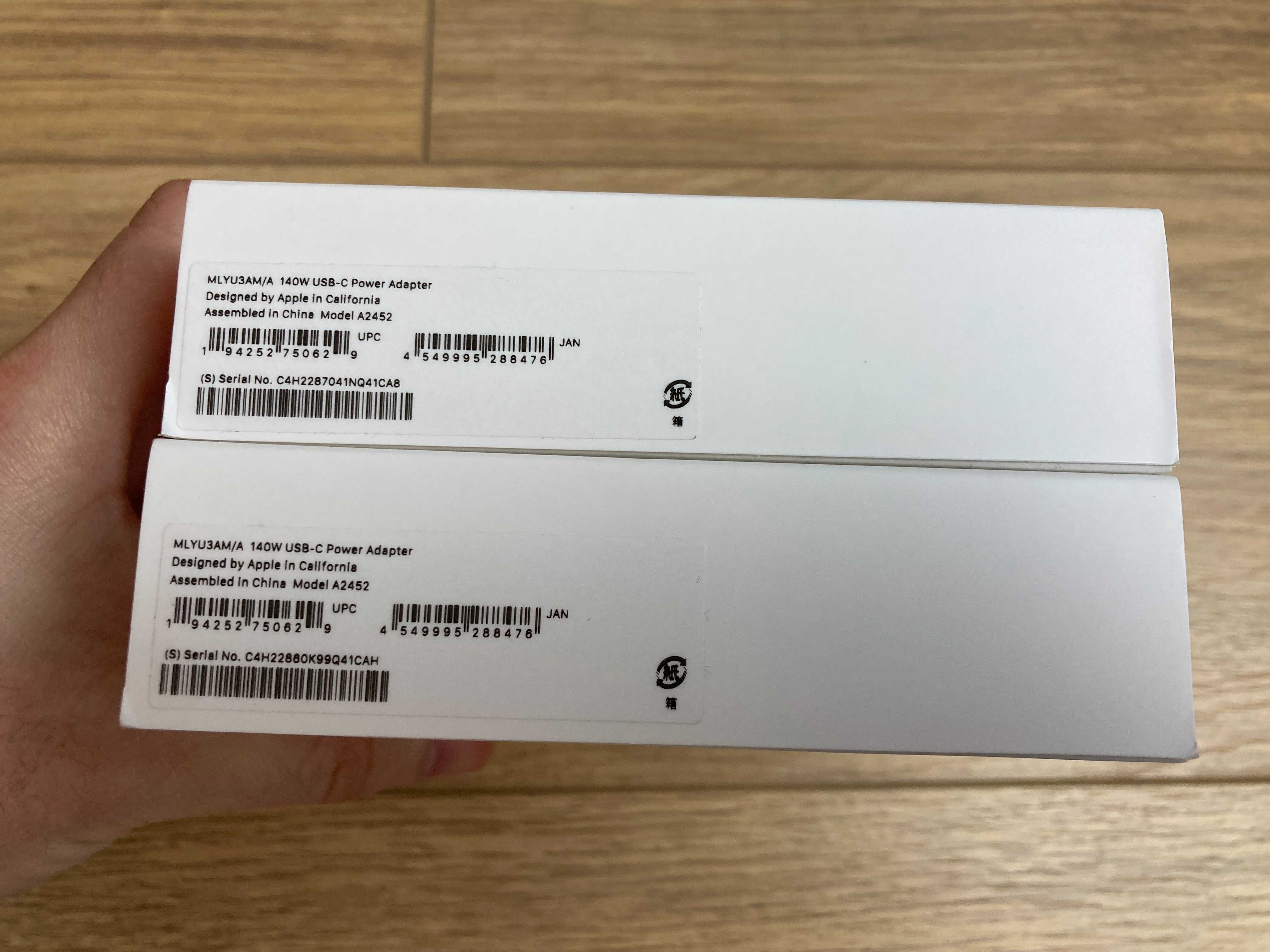 Новий Адаптер USB-C на 140 Вт для 16" MacBook Pro від Apple