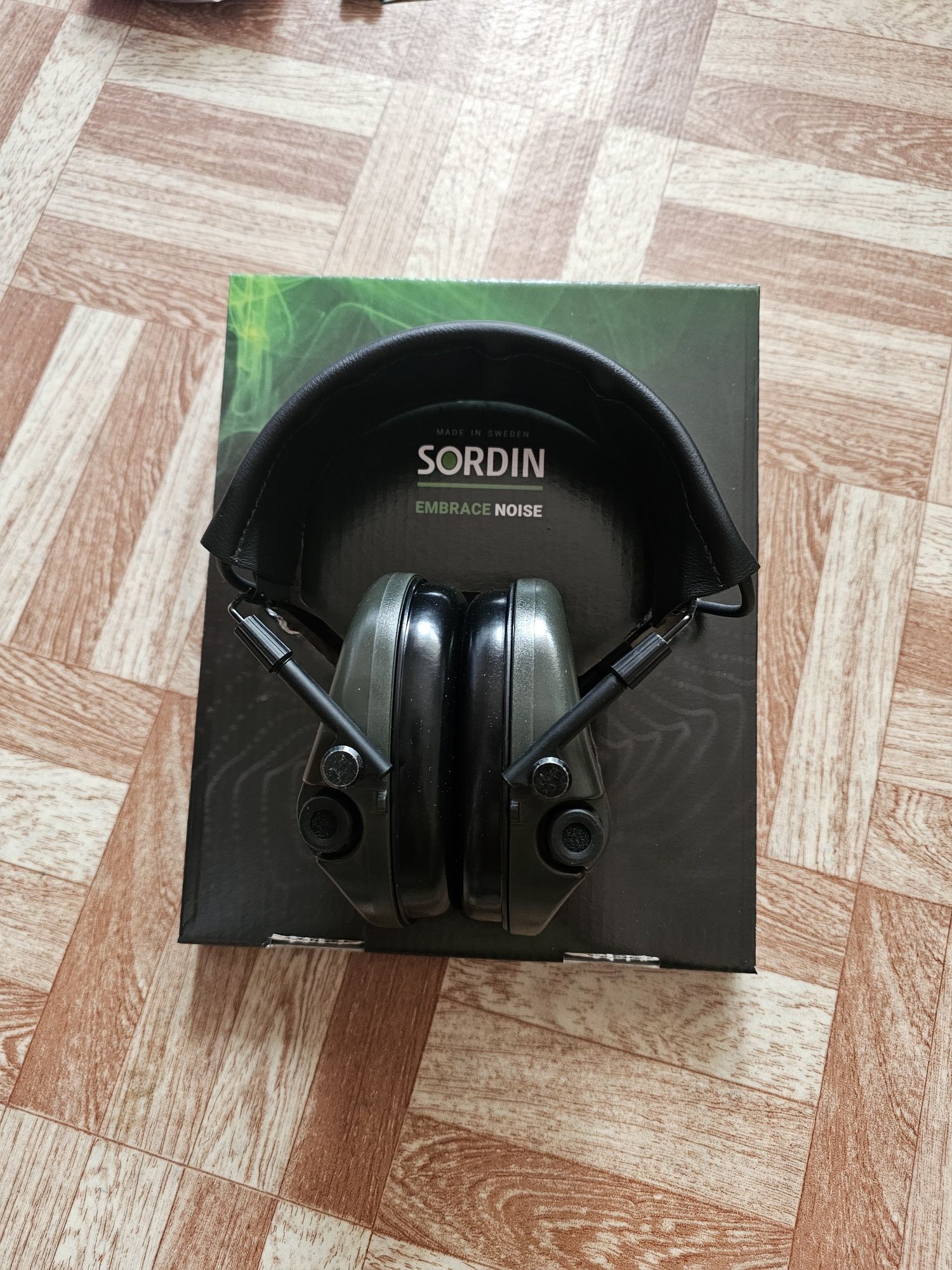 Активні навушники для стрільби Sordin Supreme Pro-X SLIM - олива